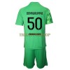 Original Trikotsatz Paris Saint-Germain Gianluigi Donnarumma 50 Torwart Ausweichtrikot 2021-22 Für Kinder